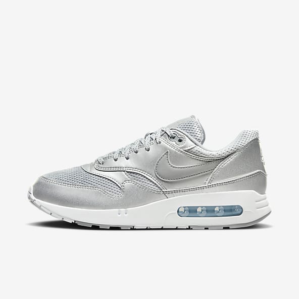 Grey Air Max 1 Shoes. Nike JP